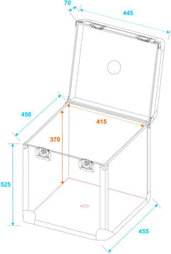 Eurolite Flightcase per Sfera Specchiata (40cm)