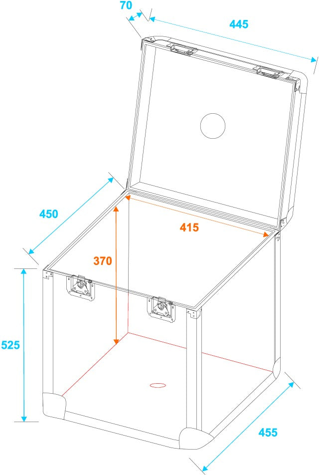 Eurolite Flightcase per Sfera Specchiata (40cm)