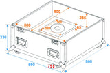 Flightcase to Disko Ball (75 cm)