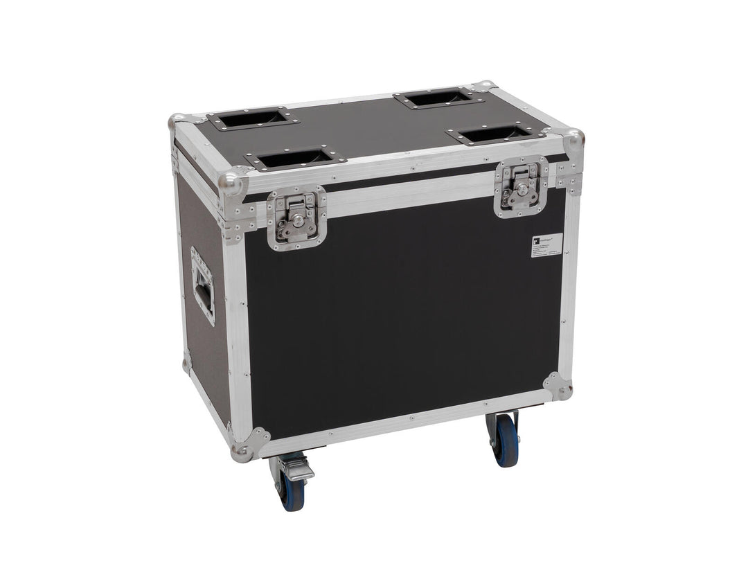 ROADINGER Flightcase 2x TMH-H380 con ruote