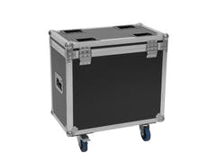 ROADINGER Flightcase 2x IP TMH-H420 con ruote
