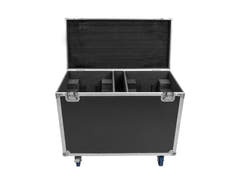ROADINGER flightcase 2x IP TMH-H760 con ruote