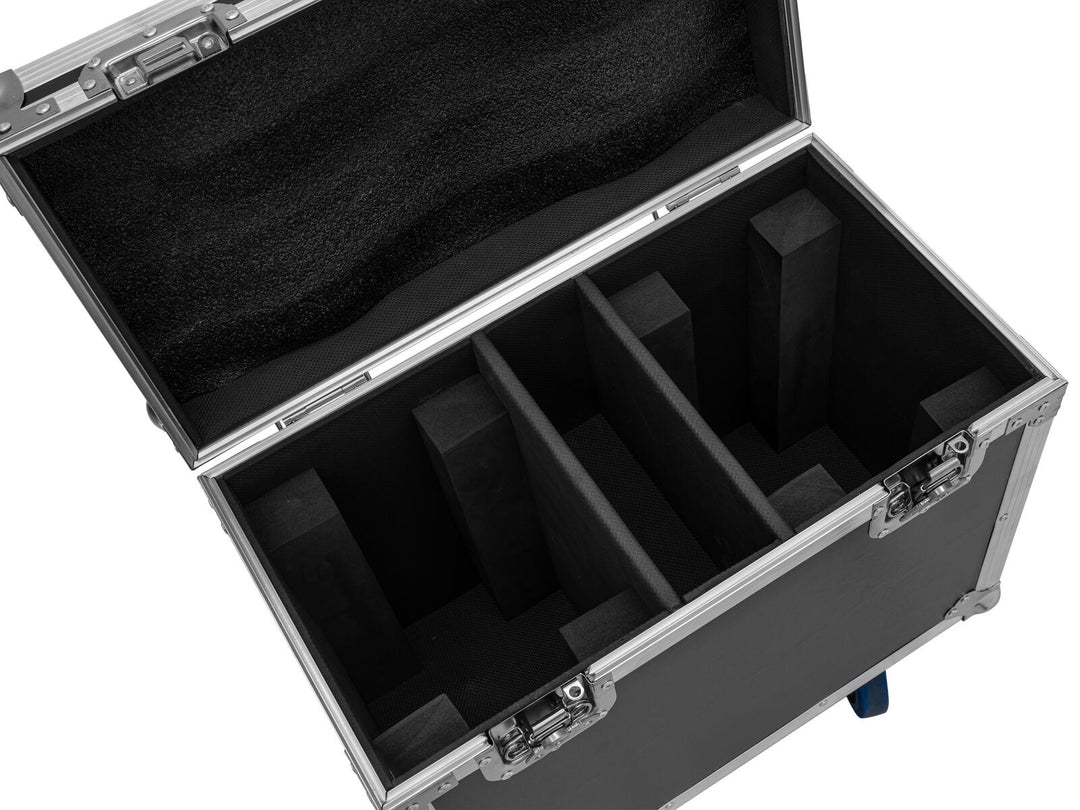 ROADINGER Flightcase 2x TMH-B120 con ruote