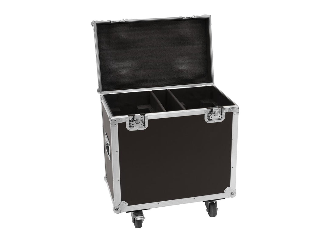 ROADINGER Flightcase per 2x TMH-X12 con ruote