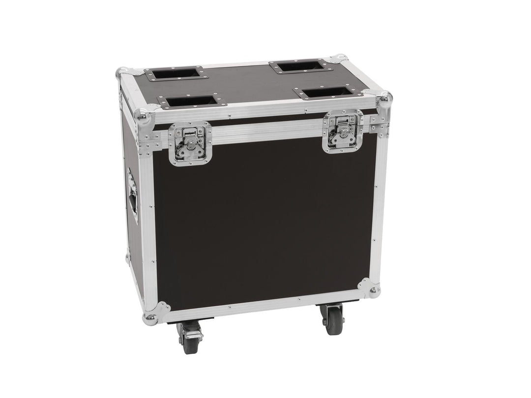 ROADINGER Flightcase per 2x TMH-X12 con ruote
