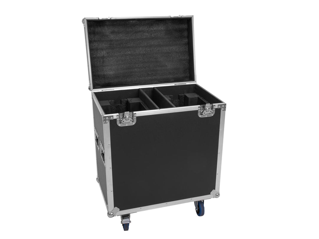 ROADINGER Flightcase 2x TMH-S400 con ruote