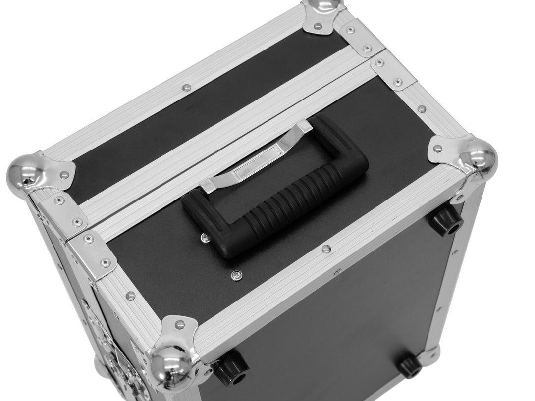 ROADINGER Flightcase EC-4AC 4x AKKU Serie Flat Light