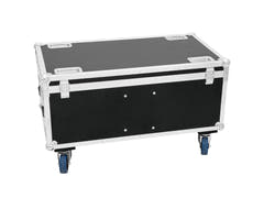 ROADINGER Flightcase 2x THA-250F con ruote