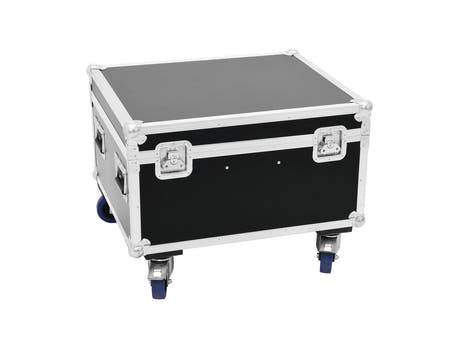 ROADINGER Flightcase 4x LED TMH-X1 Moving Head Beam with wheels