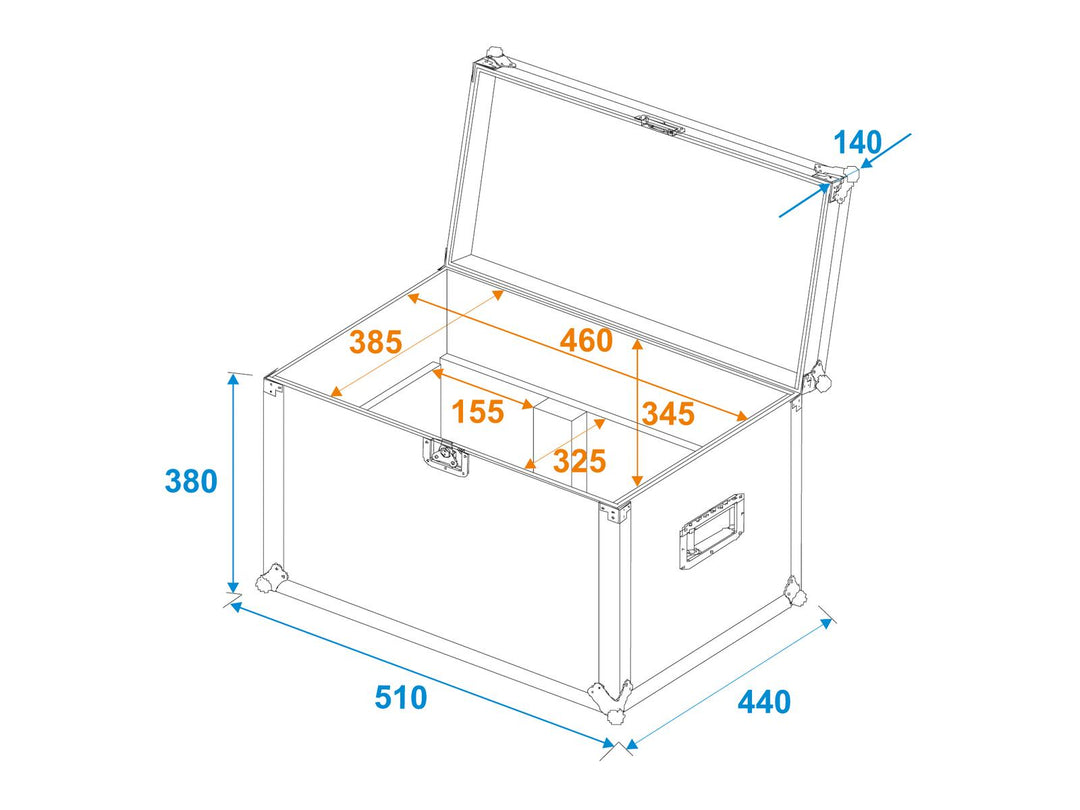 Flightcase ANTARI FX-4