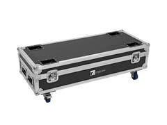 ROADINGER Flightcase 8x AKKU IP UP-4 QuickDMX con funzione di ricarica