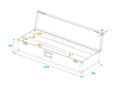 ROADINGER Custodia 2x LED STP-7