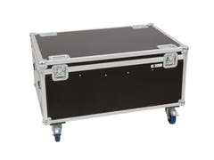 ROADINGER Flightcase 8x LED IP PAR 12x8W QCL/12x9 SQL Spot con ruote