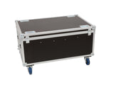 ROADINGER Flightcase 8x LED IP PAR 12x8W QCL/12x9 SQL Spot con ruote