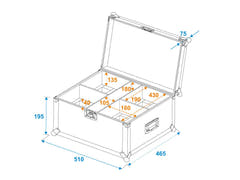 ROADINGER Custodia 4x THA-20PC