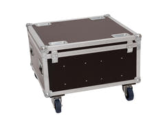 ROADINGER Flightcase 4x LED PLL-480 con ruote