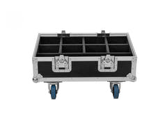 ROADINGER Flightcase BAS-1 8x SILENT PAR 6 QCL da pavimento