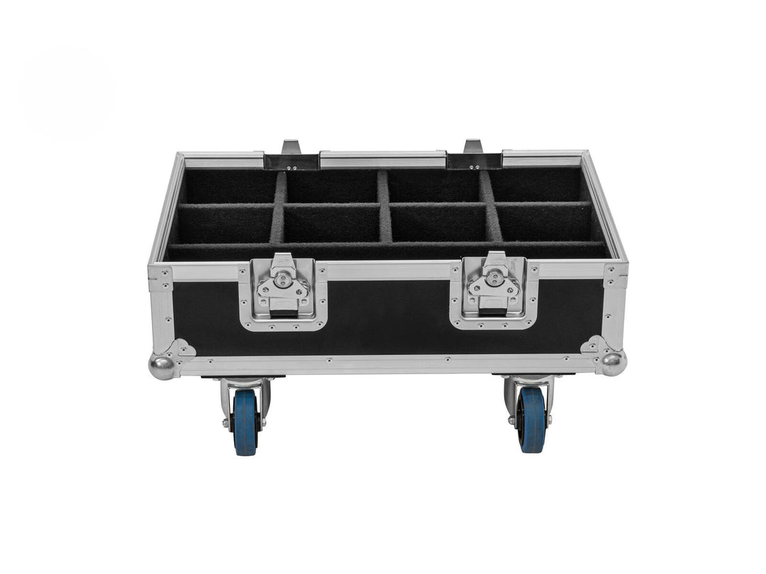 ROADINGER Flightcase BAS-1 8x SILENT PAR 6 QCL da pavimento