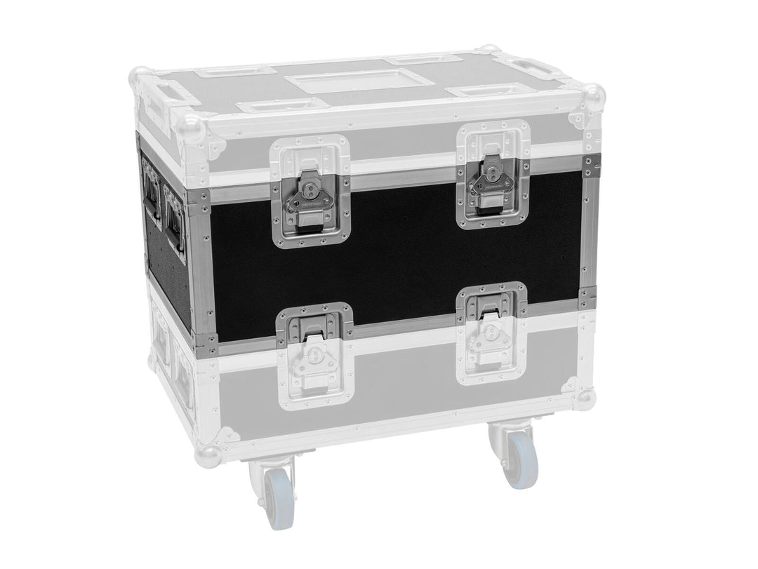 ROADINGER Flightcase Extension 8x SILENT PAR 6 QCL FLOOR per BAS-1
