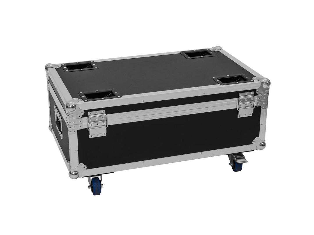 ROADINGER Flightcase per 4x LED CLS-18 QCL RGB/WW con ruote