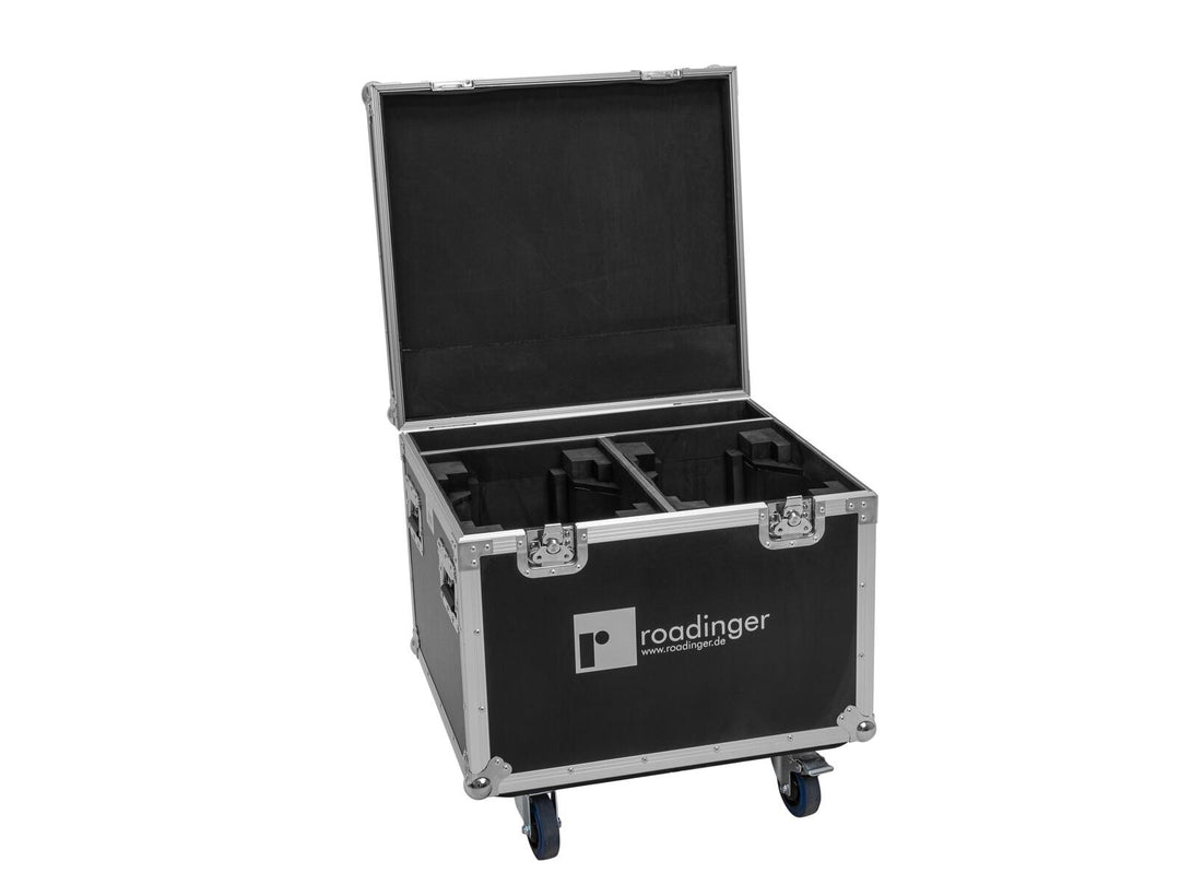 ROADINGER Flightcase 2x EYE-1940 con ruote
