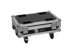 ROADINGER Flightcase 8x AKKU Mini IP UP-4 QCL Spot MK2 con funzione di ricarica