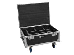 Set EUROLITE 6x AKKU IP TL-3 QCL + Case with wheels and charging function