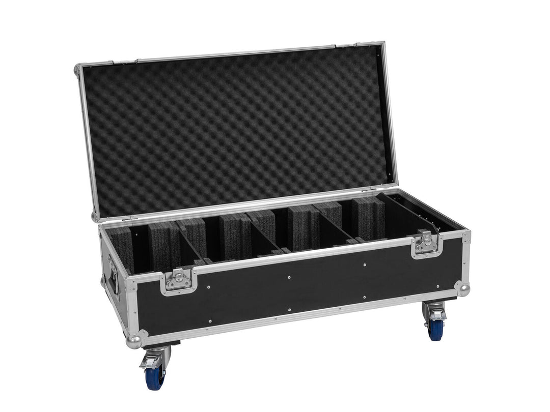 EUROLITE Set 4x LED PLL-576 CW/WW Panel + Custodia con ruote