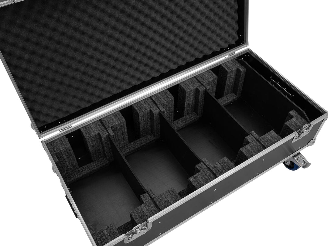 ROADINGER Flightcase 4x PLL-576 CW/WW con ruote