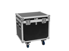 ROADINGER Flightcase 4x Pannello Matrix Pixel 5x5 RGB/WW con ruote