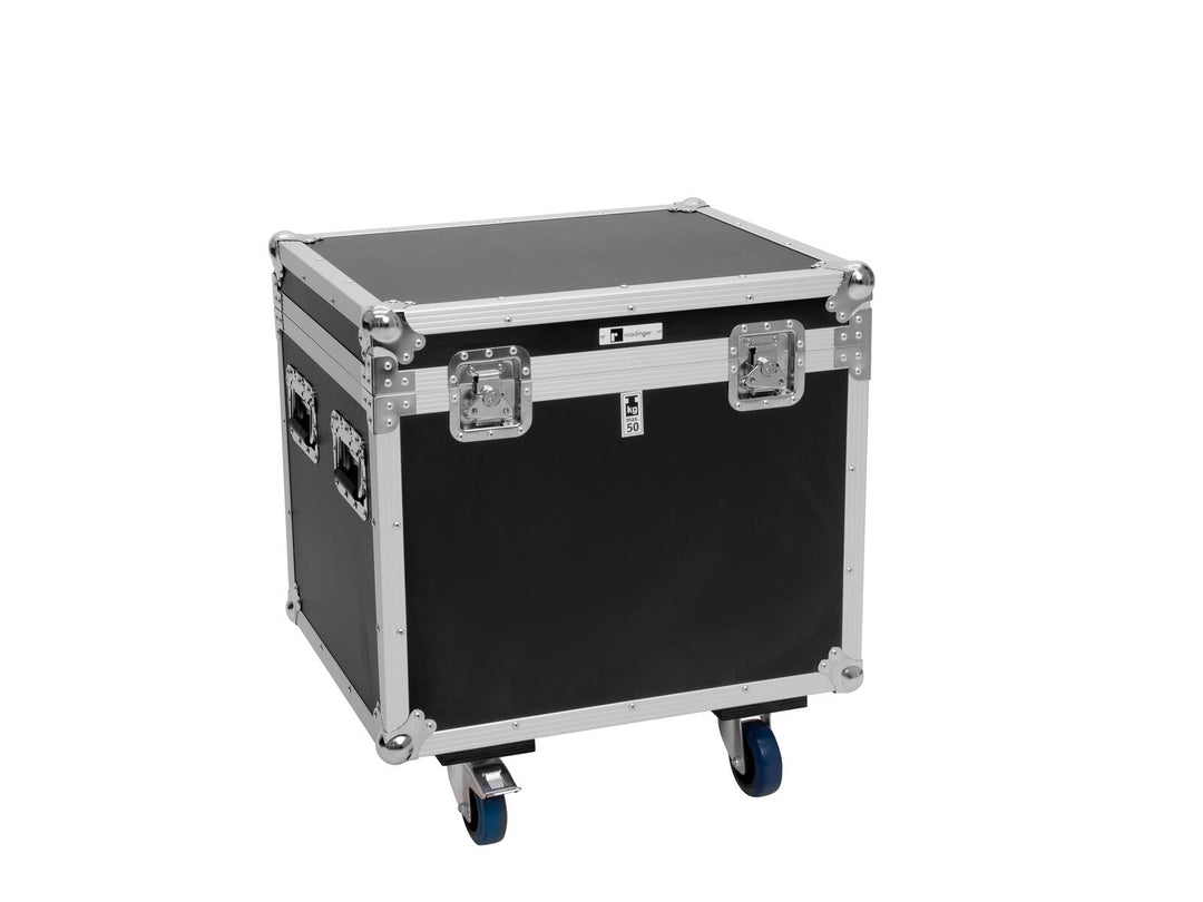 ROADINGER Flightcase 4x Pannello Matrix Pixel 5x5 RGB/WW con ruote