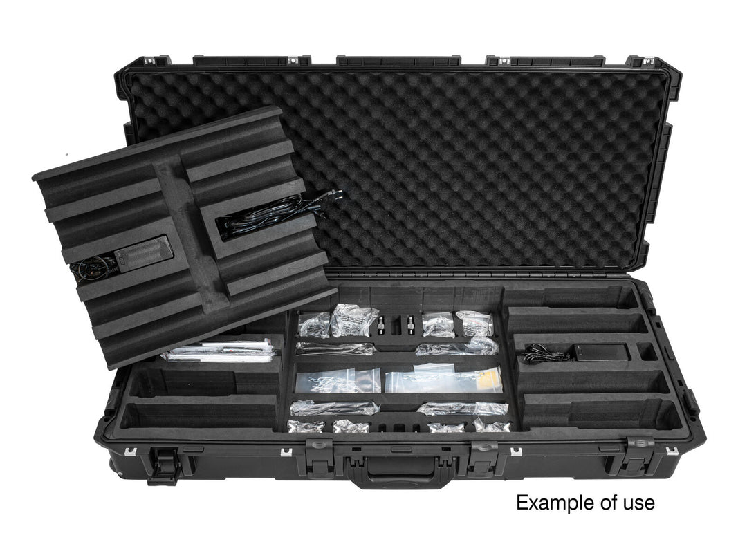 ROADINGER Custodia in plastica per 4x AKKU IP Pixel Tube 360° CRMX
