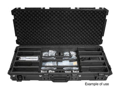 ROADINGER Custodia in plastica per 4x AKKU IP Pixel Tube 360° CRMX
