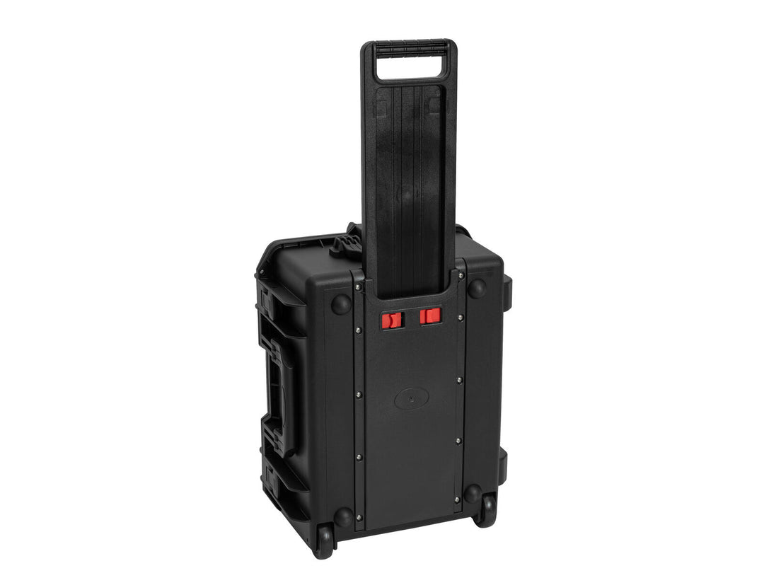 ROADINGER Custodia in plastica per 8x AKKU Flat Light con trolley