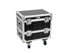 ROADINGER Flightcase 8x IP PIX Strobe RGB CW+WW con ruote