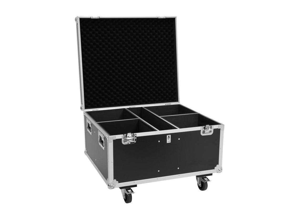 ROADINGER Flightcase 4x THA-100F MK3 con ruote