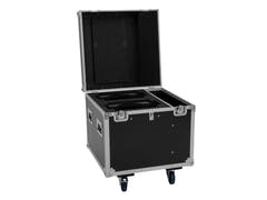 EUROLITE set 2x LED IP TMH-W285 Hypno Teste Mobile Wash + Flightcase con ruote