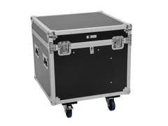 ROADINGER Flightcase PRO 2x IP TMH-W285 con ruote