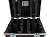 ROADINGER Flightcase HIGHLINE 4x LED IP TMH-S250/B250, with wheels