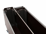Roadinger Flightcase 2x LCD ZL65
