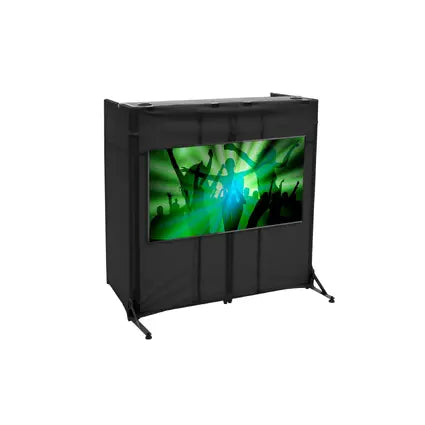 OMNITRONIC Mobile DJ Stand DJTV-1 incl. Cover