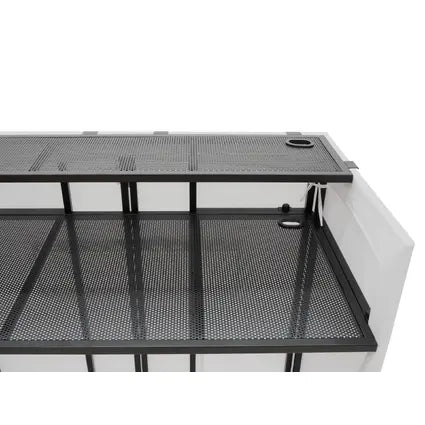 OMNITRONIC Mobile DJ Stand DJTV-1 incl. Cover