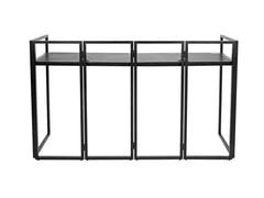 OMNITRONIC grande stand mobile per DJ incl. copertura