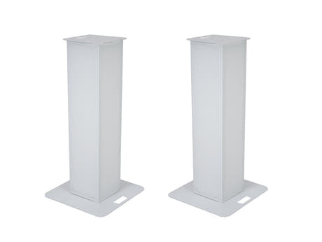 EUROLITE 2x Stage supporto 150cm incl. Cover e borsa, bianco