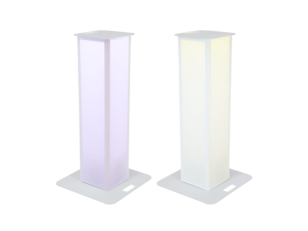 EUROLITE 2x Stage supporto 150cm incl. Cover e borsa, bianco