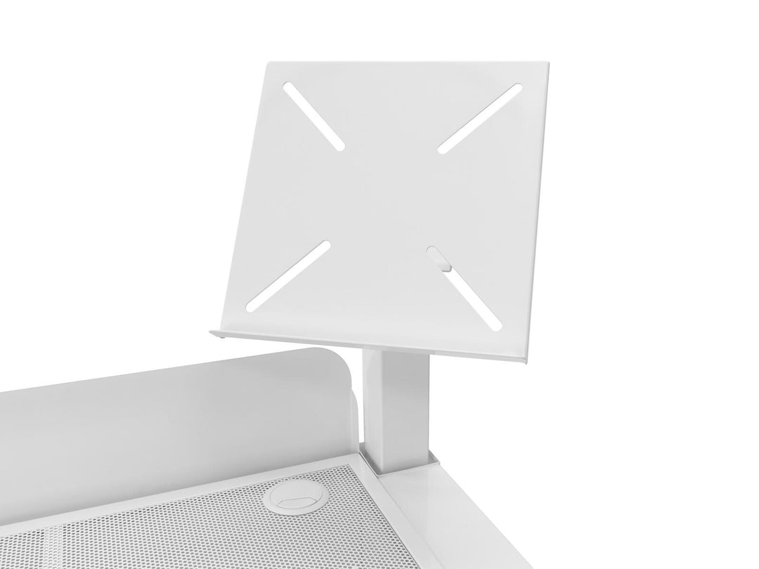 OMNITRONIC Supporto per laptop per BOOZ Event Stand bianco