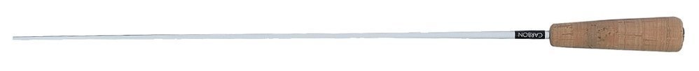 Pick Boy bacchetta da direttore in carbonio bianco, 38 cm, modello B, impugnatura in sughero