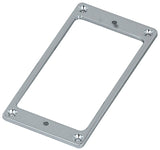 Partsland Pickup Frames - Chrome plated, flat