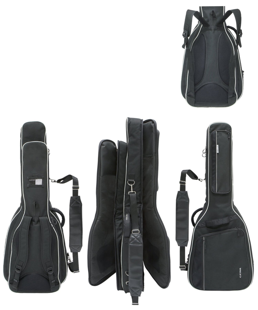 GEWA Custodia Gig Bag doppia per chitarre Prestige 25 - Acustica/Elettrica