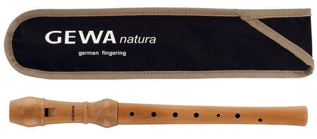 GEWA Natura flauto dolce soprano in C, legno, diteggiatura tedesca
